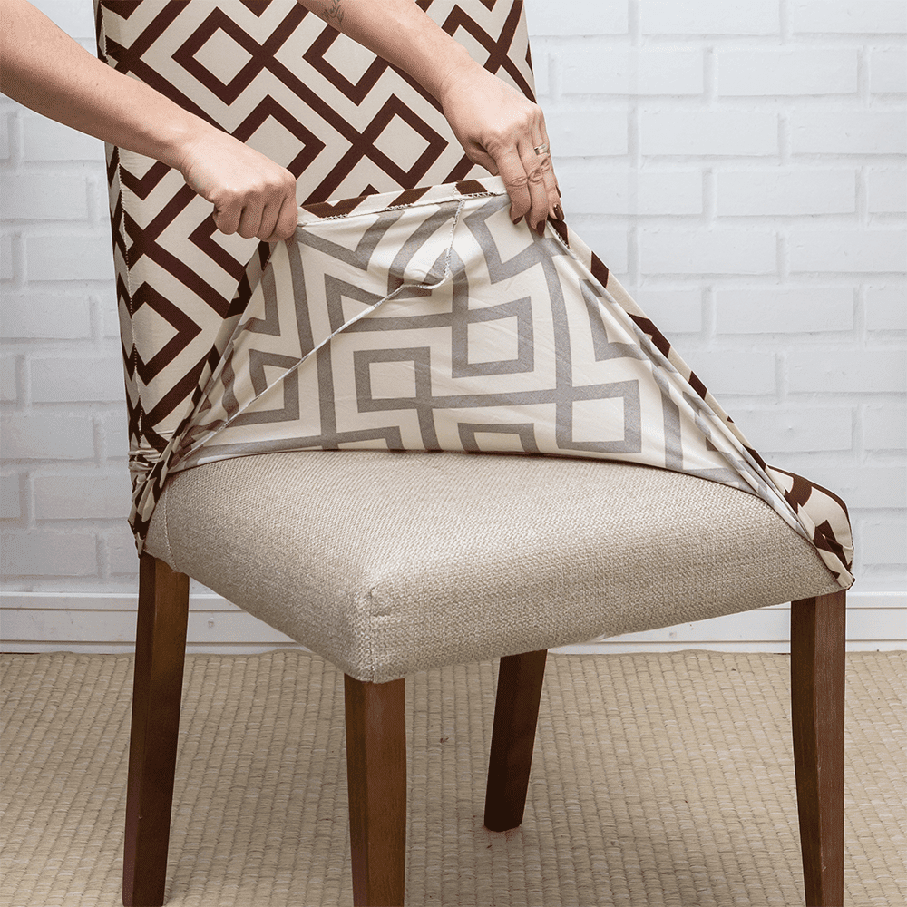 Capa de Cadeira Spandex - Rattan casadas-capas