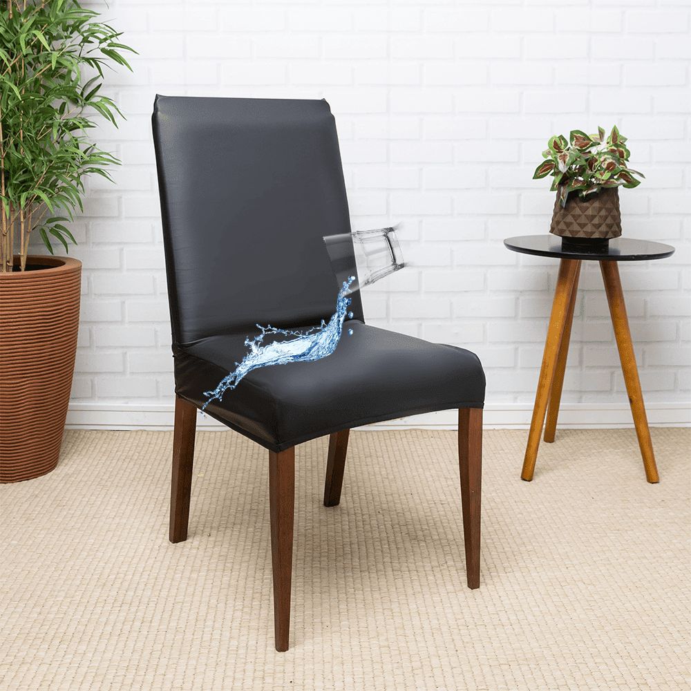 Capa de Cadeira Impermeável - Preta