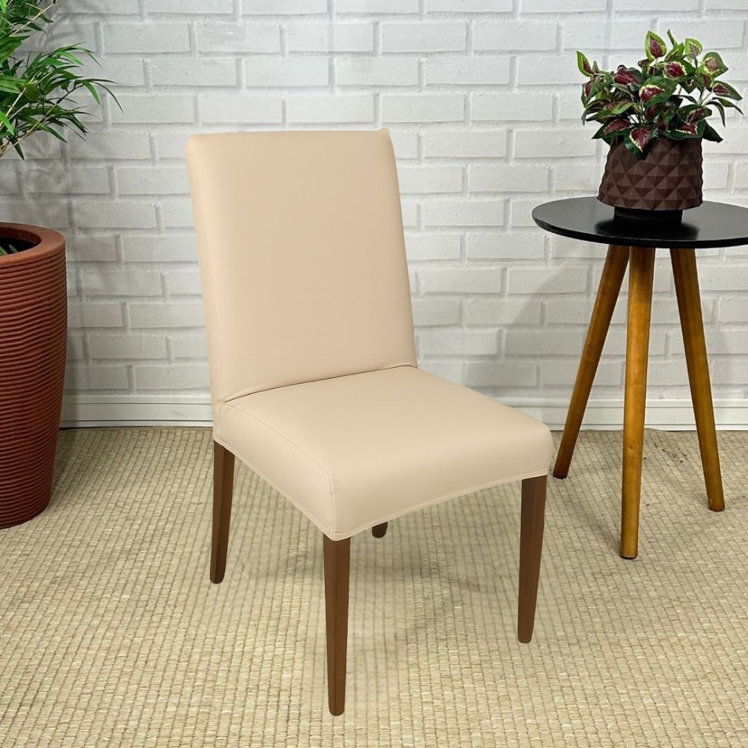 Capa de Cadeira Impermeável -  Marfim