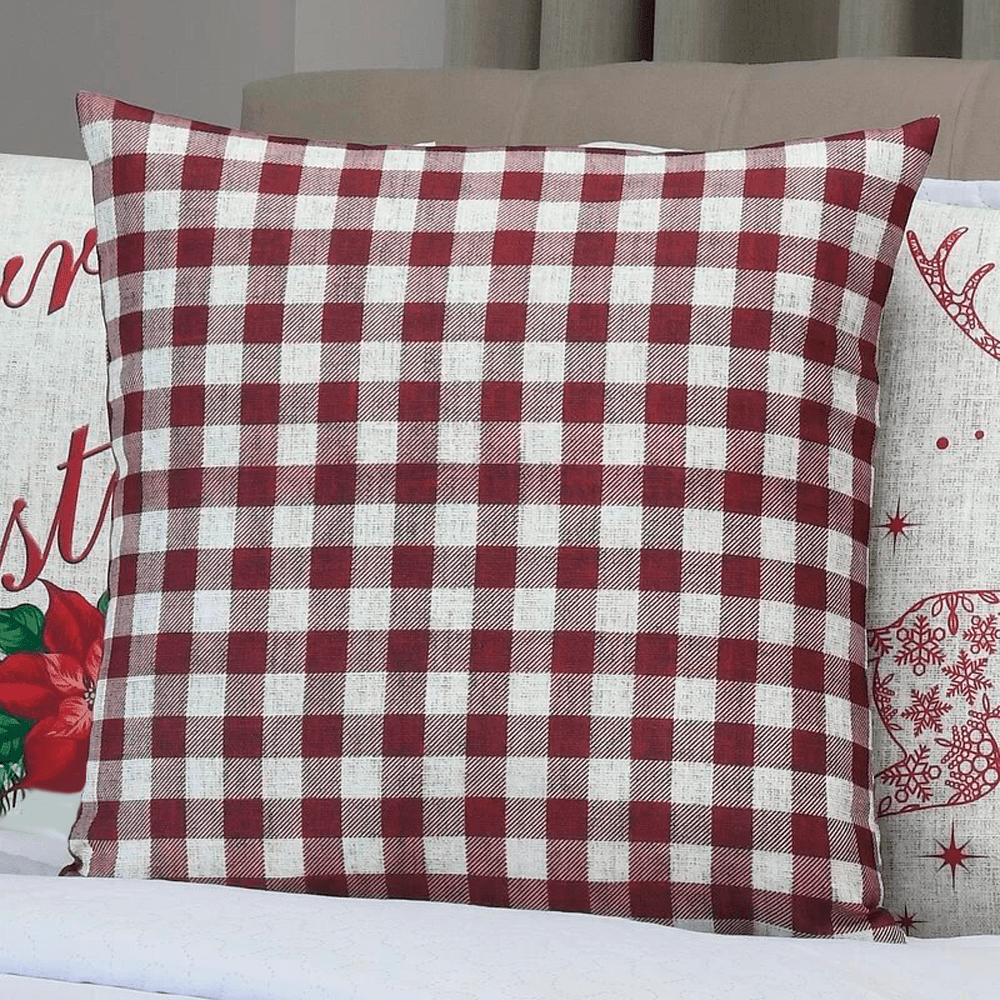 Kit 4 Capas de Almofada - Feliz Natal