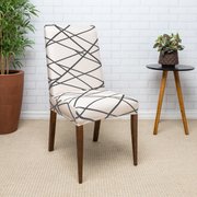 Capa de Cadeira Spandex - Pântano Cinza