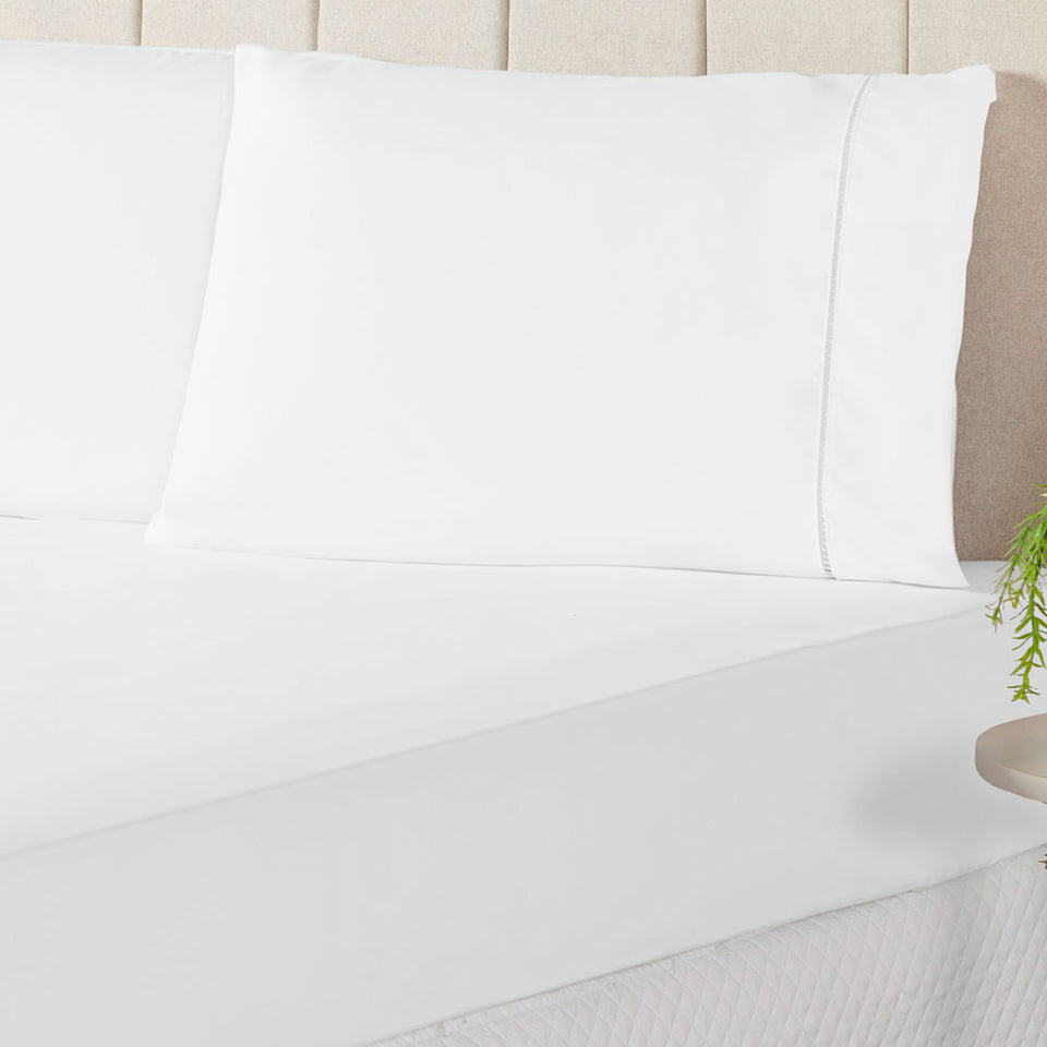 Jogo de Cama Paris Queen Ponto Palito - Várias Cores