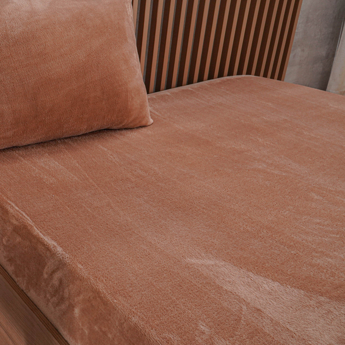 Lençol Avulso Plush Flannel King - Várias Cores