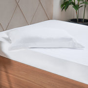 Lençol com Elástico Hotelaria Branco - Vários Tamanhos