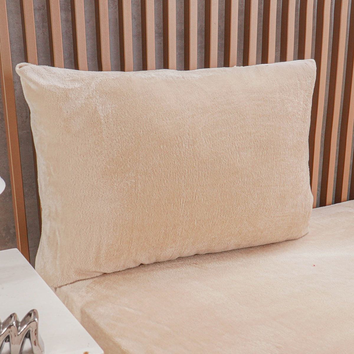 Fronha Avulsa Plush Flannel  50cm x 70cm - Várias Cores