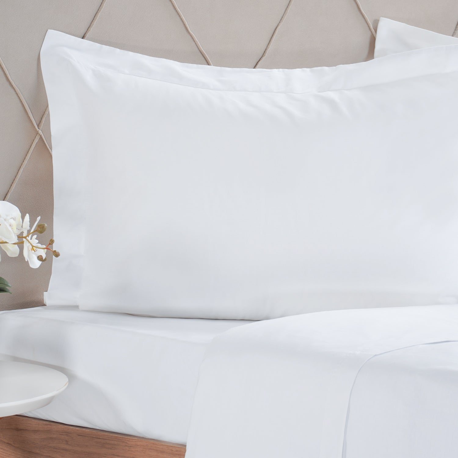 Fronha com 3 Abas Hotelaria 50cm x 70cm - Branco