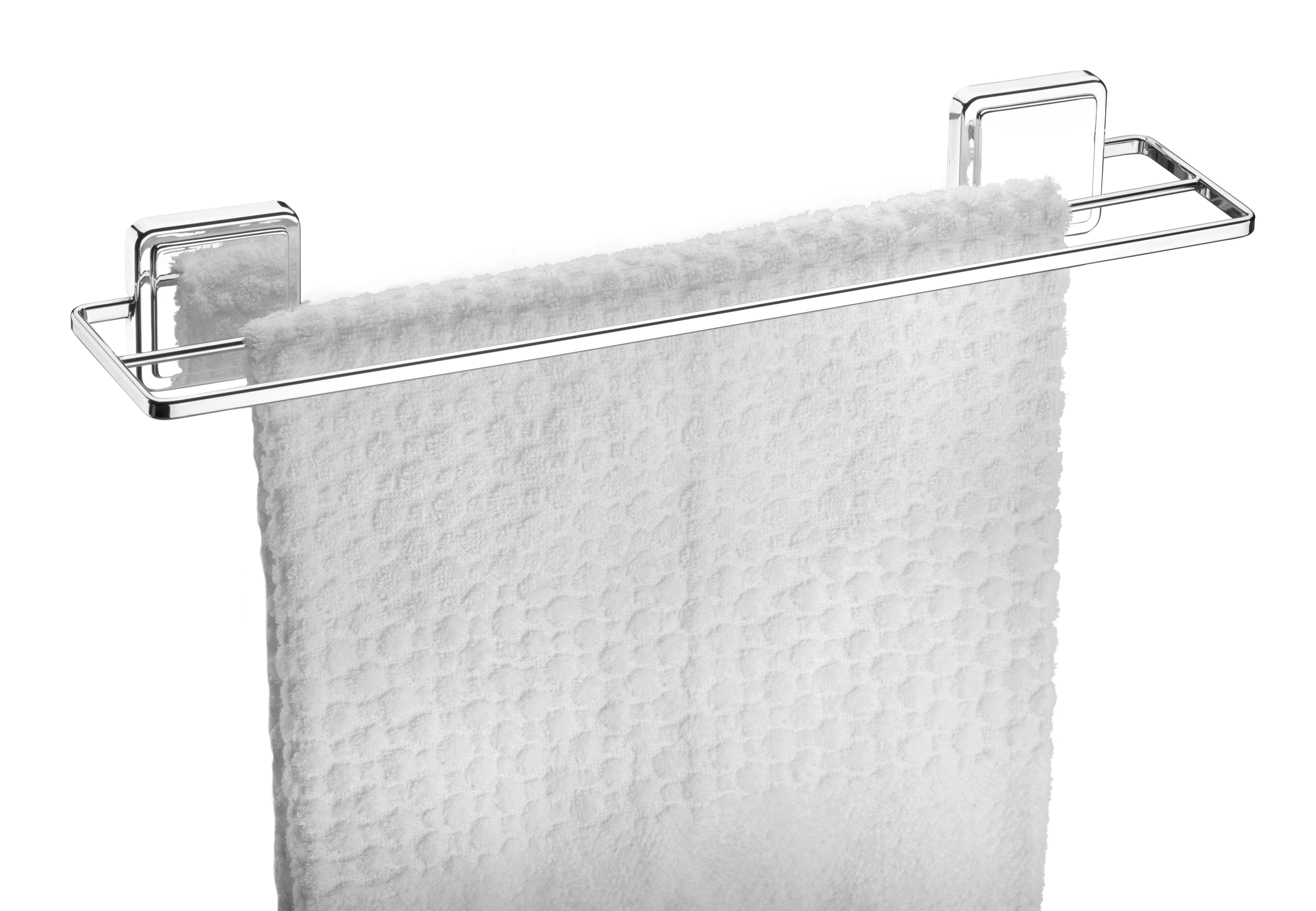 Toalheiro de Box Duplo 45 cm com Adesivo
