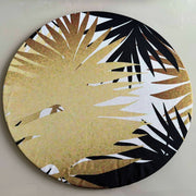 Capa de Sousplat - Gold and Black