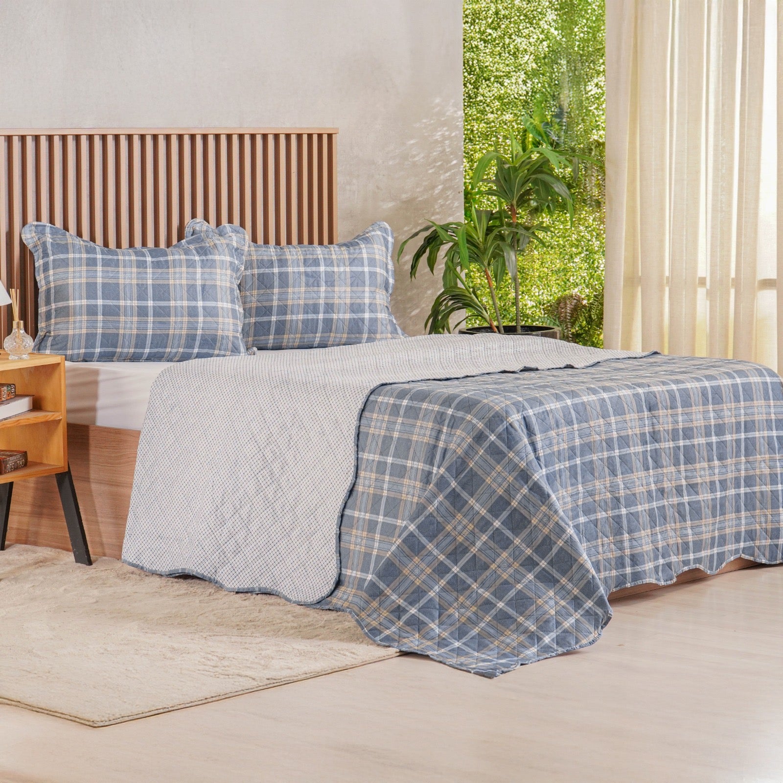 Kit Colcha Ultra Lisse Solteiro - Várias Estampas