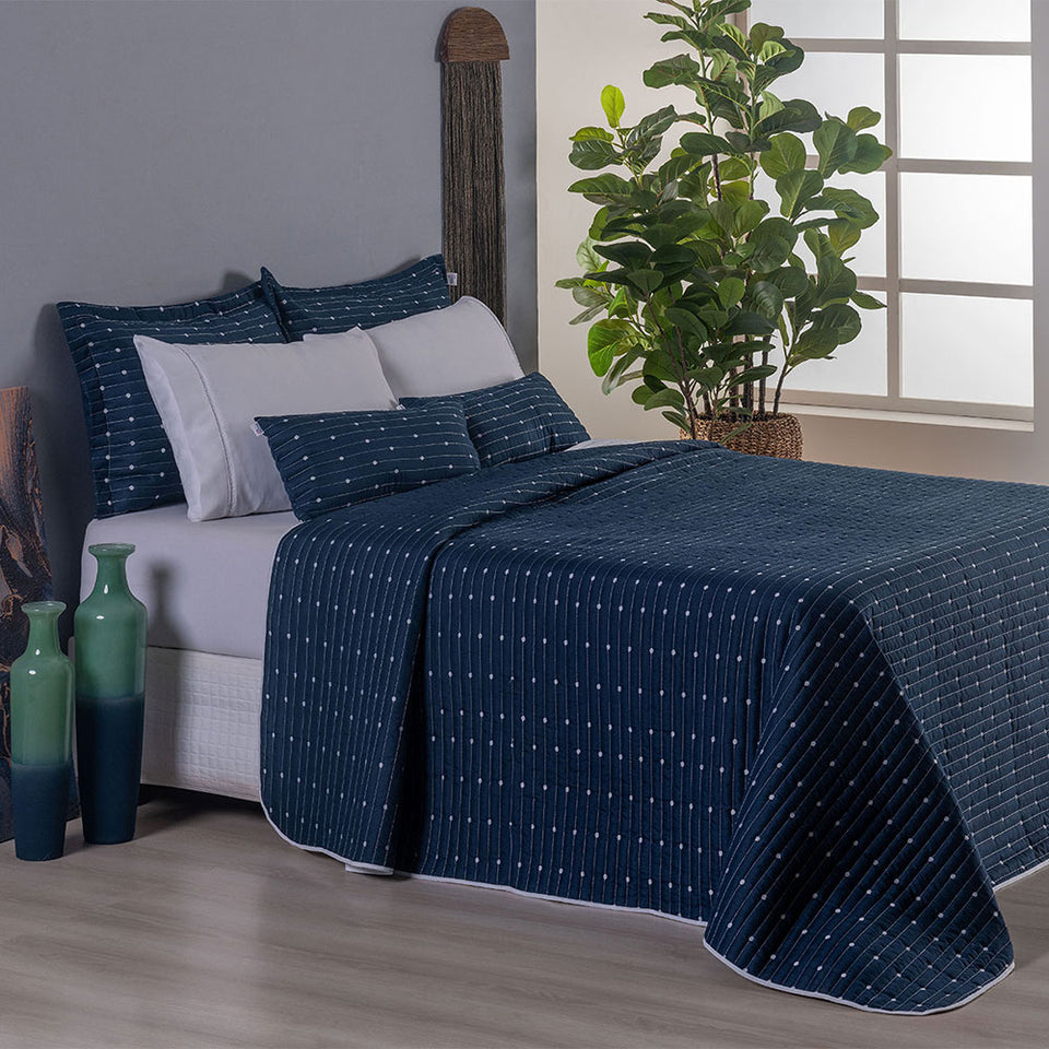 Kit Enxoval Urbany King 7 Peças- Cores Variadas