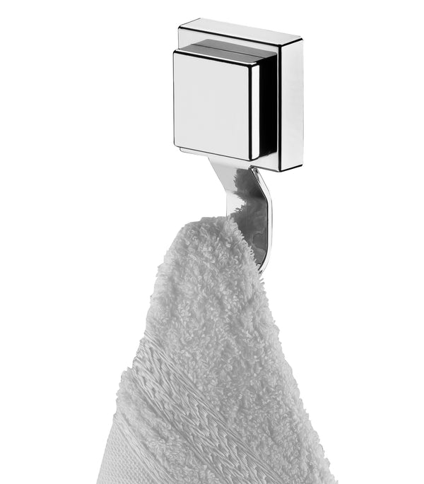 Gancho Multiuso Ventosa Inox Quadrado