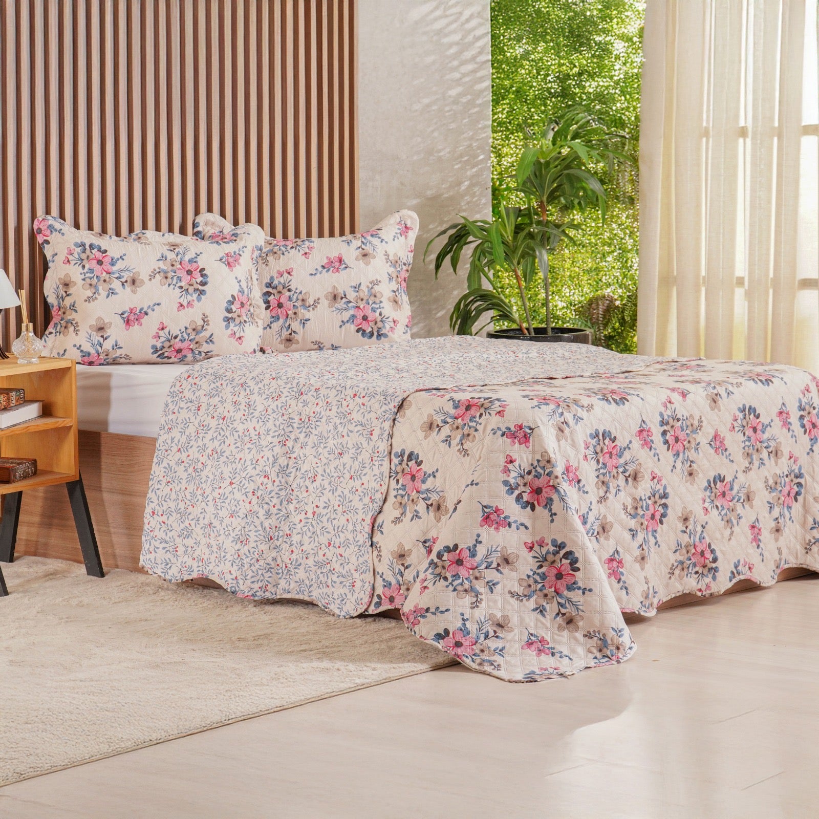 Kit Colcha Ultra Lisse Solteiro - Várias Estampas