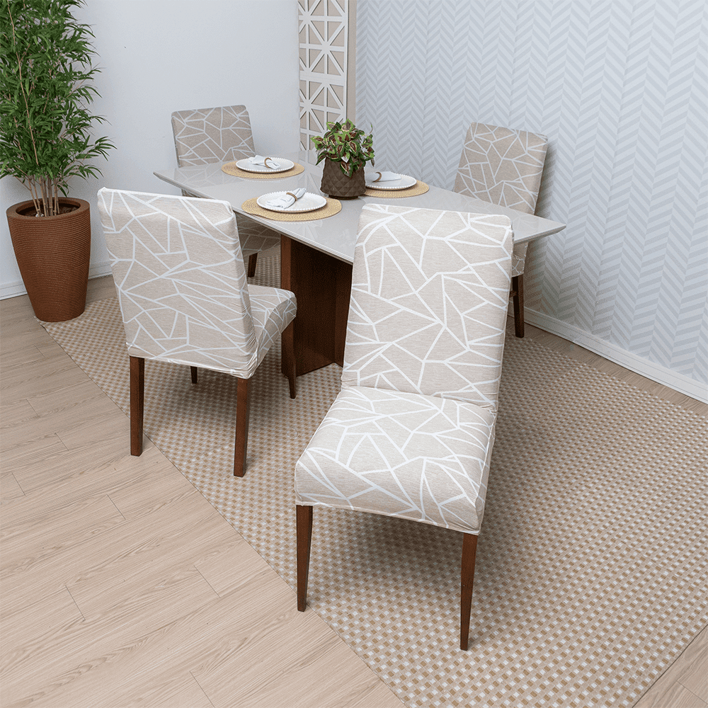 Capa de Cadeira Spandex Premium - Deserto