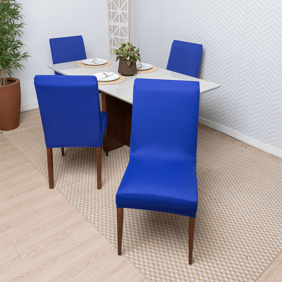 Capa de Cadeira Spandex - Azul Royal