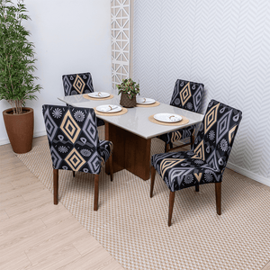 Capa de Cadeira Spandex - Tribal casadas-capas