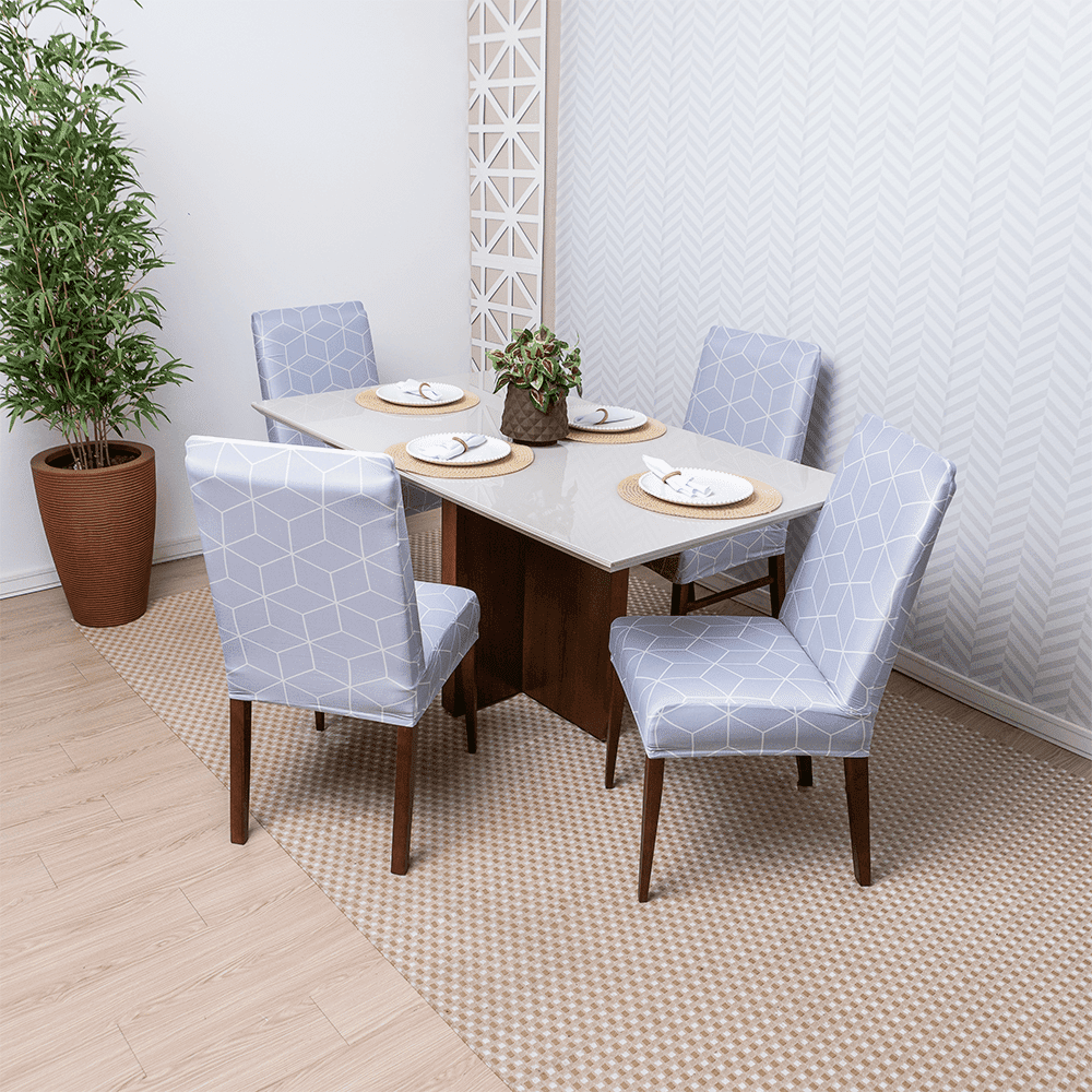 Capa de Cadeira Spandex - Annaiá casadas-capas