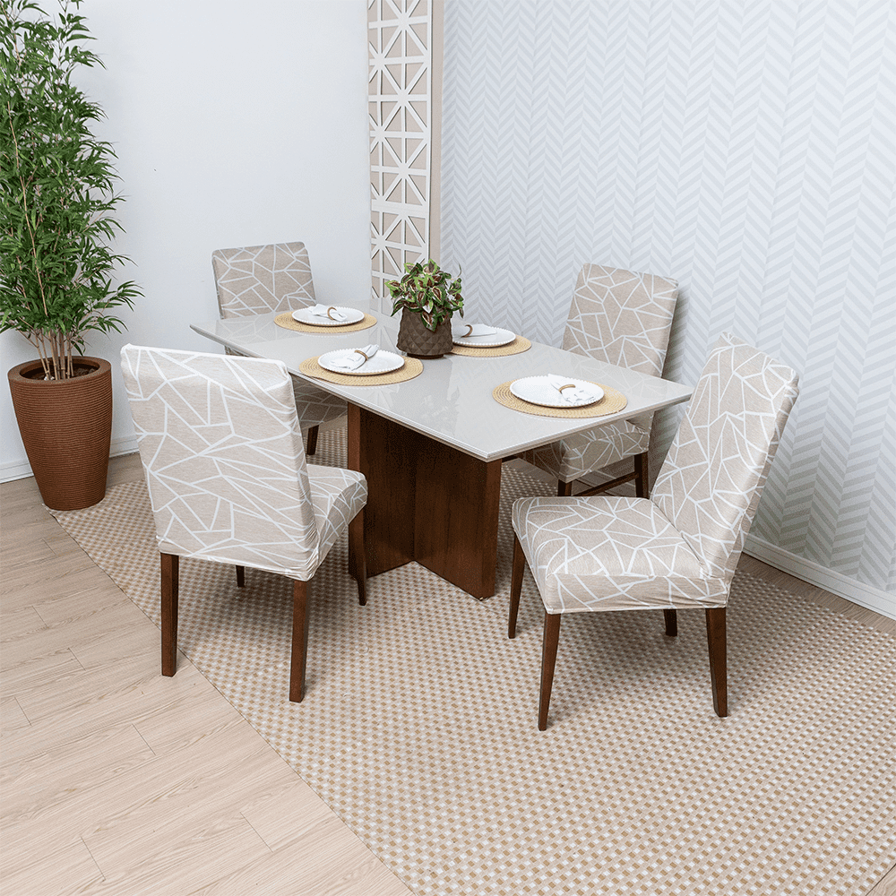 Capa de Cadeira Spandex Premium - Deserto