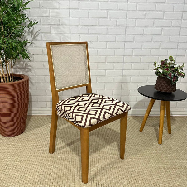Capa para Assento de Cadeira - Rattan