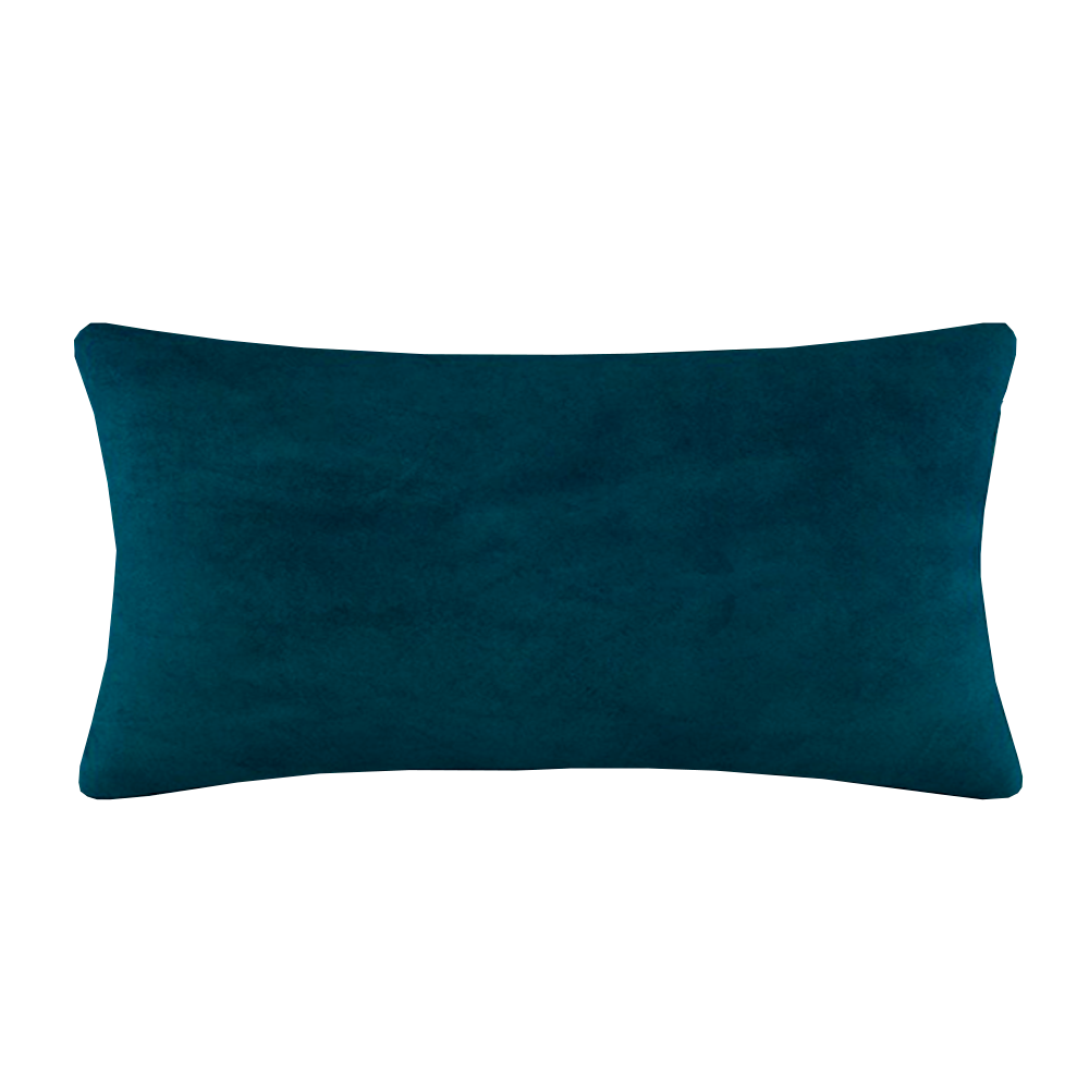 Capa de Almofada Baguete Clean 28x50cm - Azul