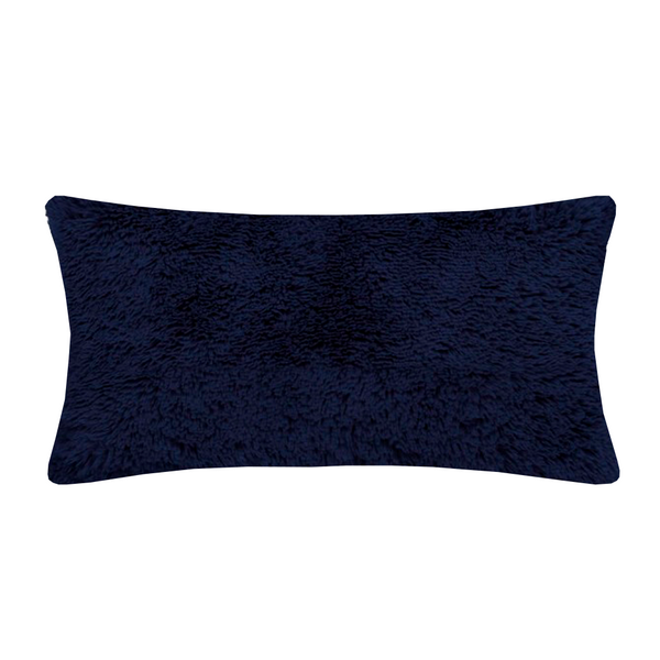 Capa de Almofada Baguete Baby Soft 28x50cm - Azul