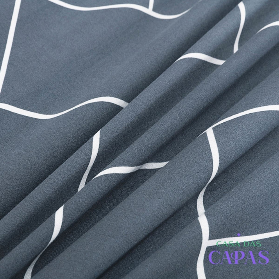 Capa de Sofá Spandex Premium - Azule