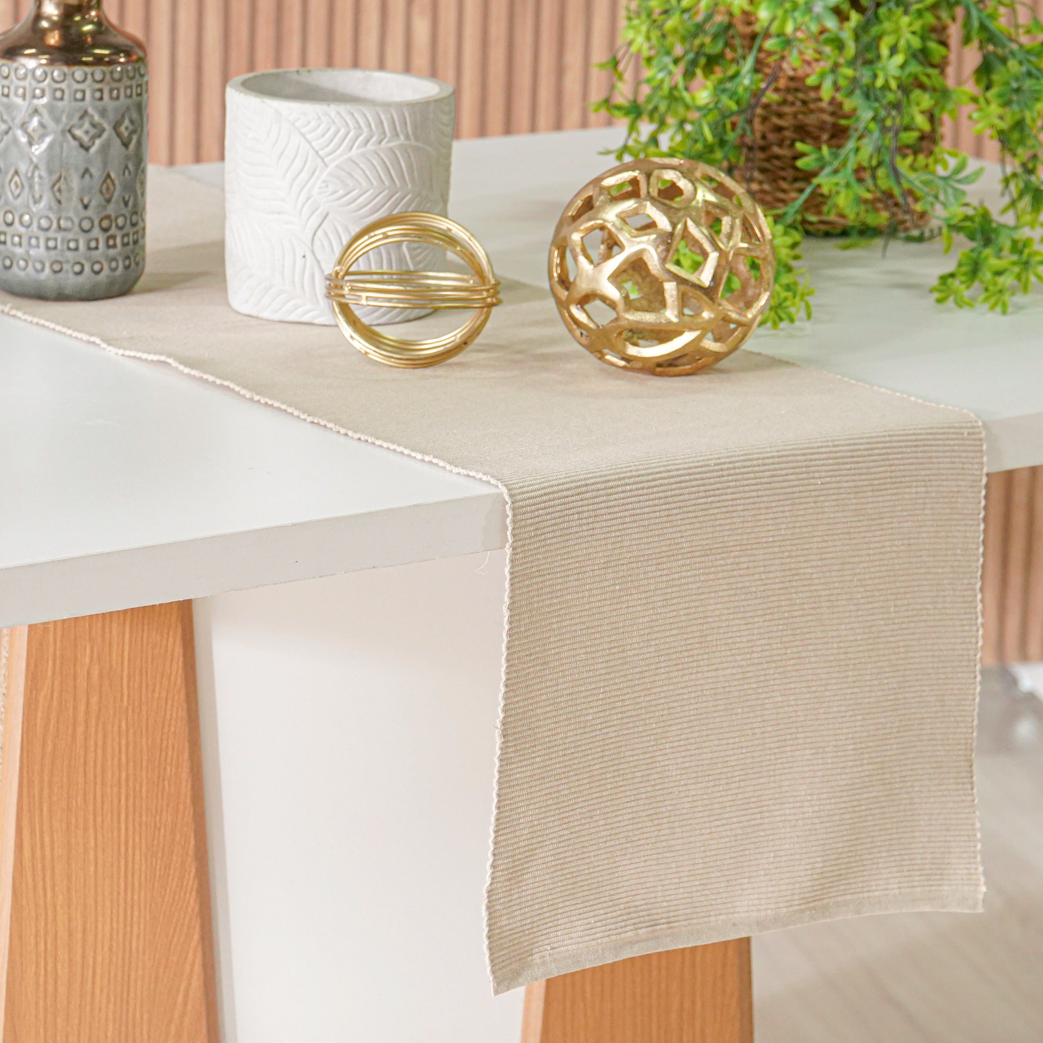 Trilho de Mesa Pesponto 33cm x 1,40m - Várias Cores