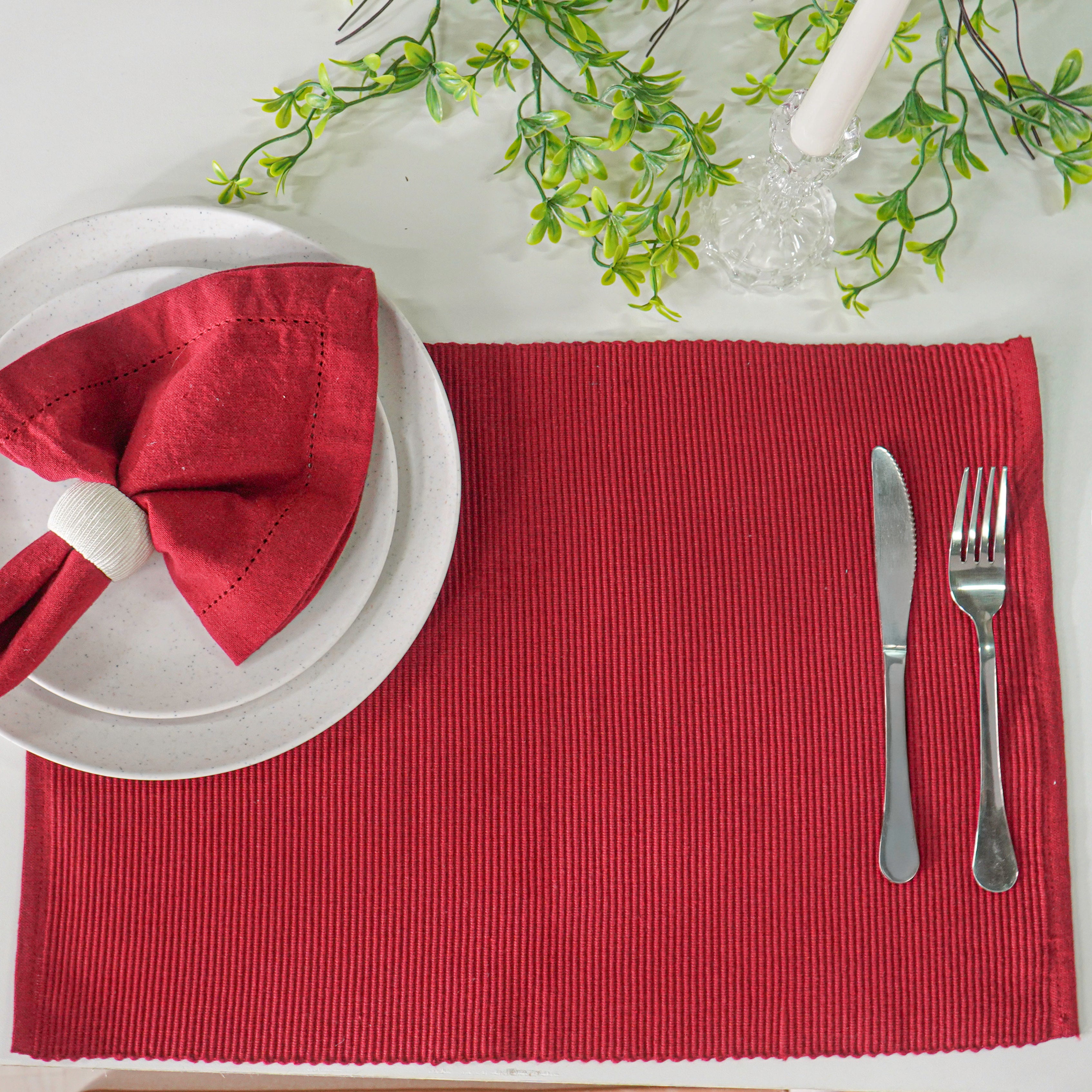 Americano de Mesa Pesponto 33cm x 45cm - Várias Cores