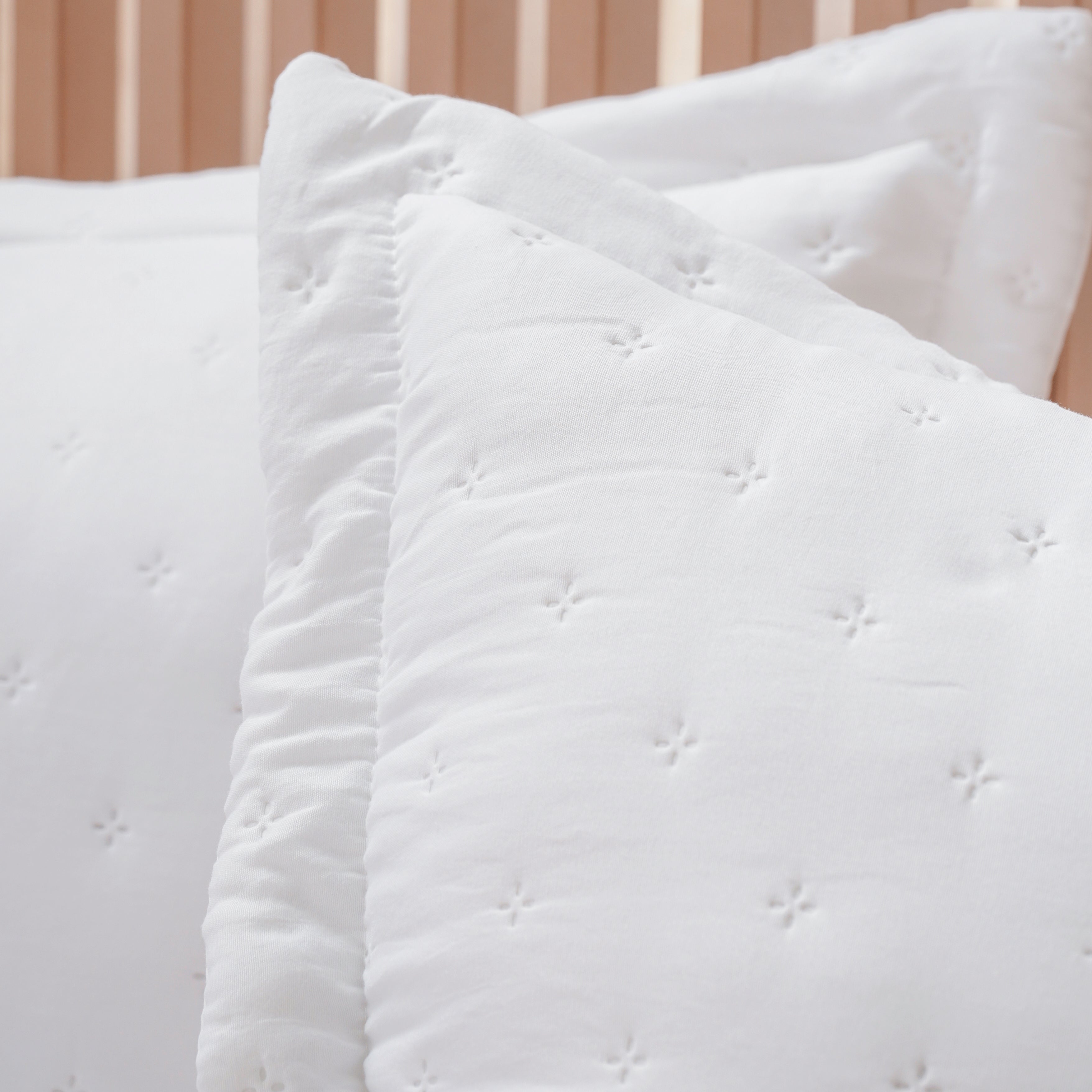 Kit Colcha Miraggio Queen 2,40m x 2,60m - Branco