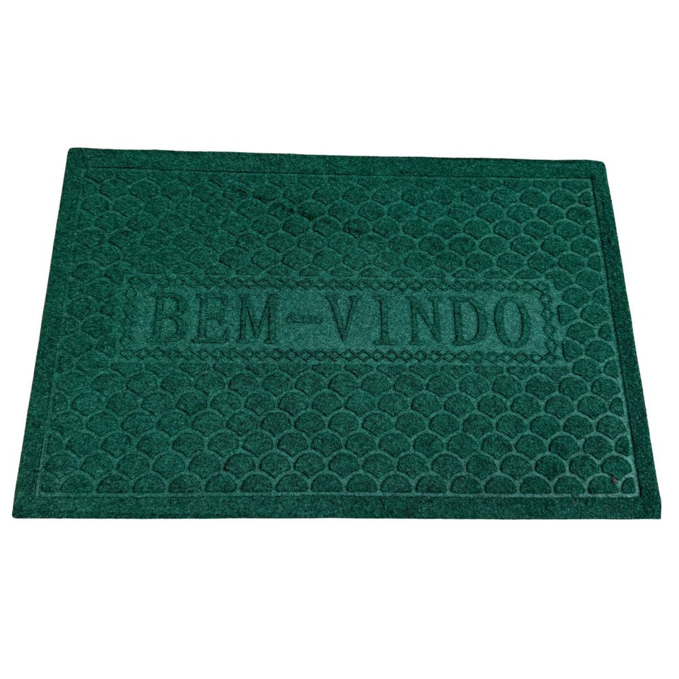 Tapete Bem-Vindo Escama- Várias Cores