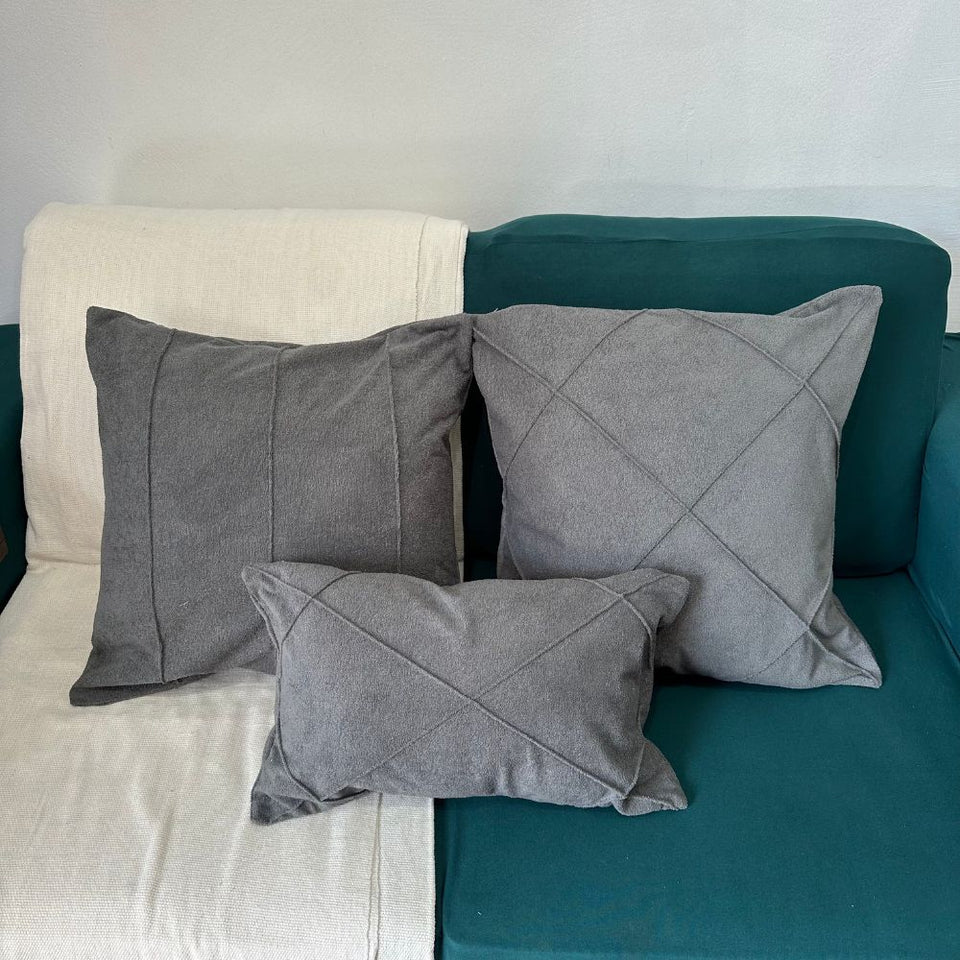 Kit 3 Capas de Almofada Boucle 50cm x 50cm