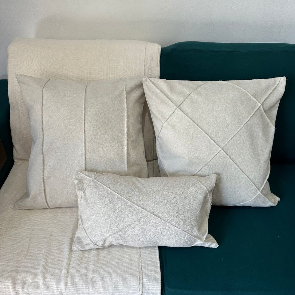 Kit 3 Capas de Almofada Boucle 50cm x 50cm