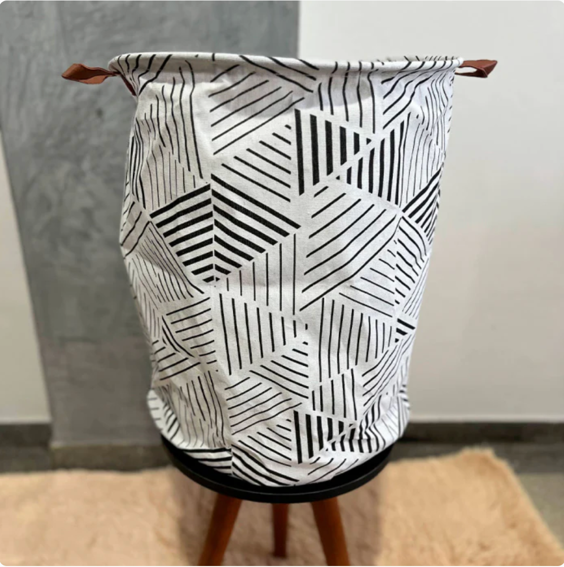 Cesto Organizador De Brinquedo Roupa Suja Dobrável 20 Litros