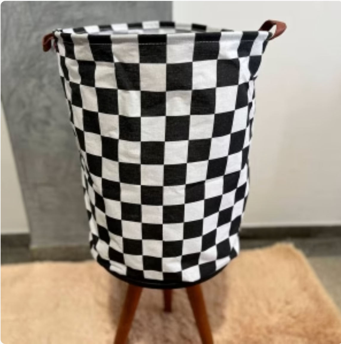 Cesto Organizador De Brinquedo Roupa Suja Dobrável 20 Litros