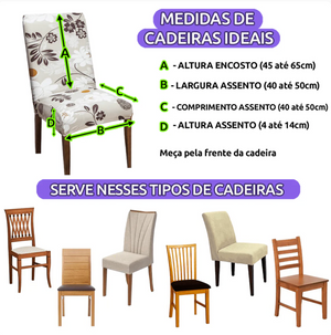 Capa de Cadeira Veludo- Cobre