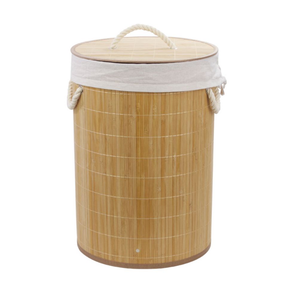 Cesto em Bambu Premium Redondo Multiuso