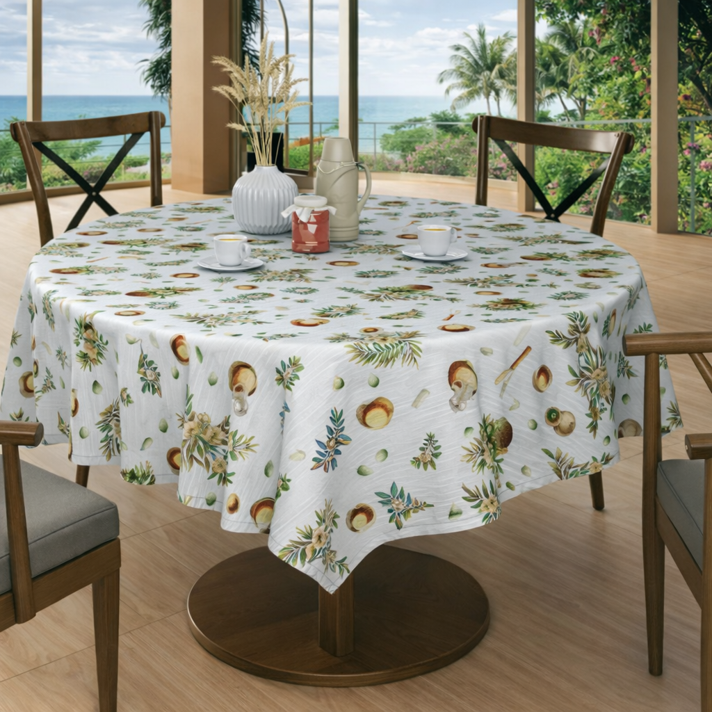 Toalha de Mesa Colonial - Oliva