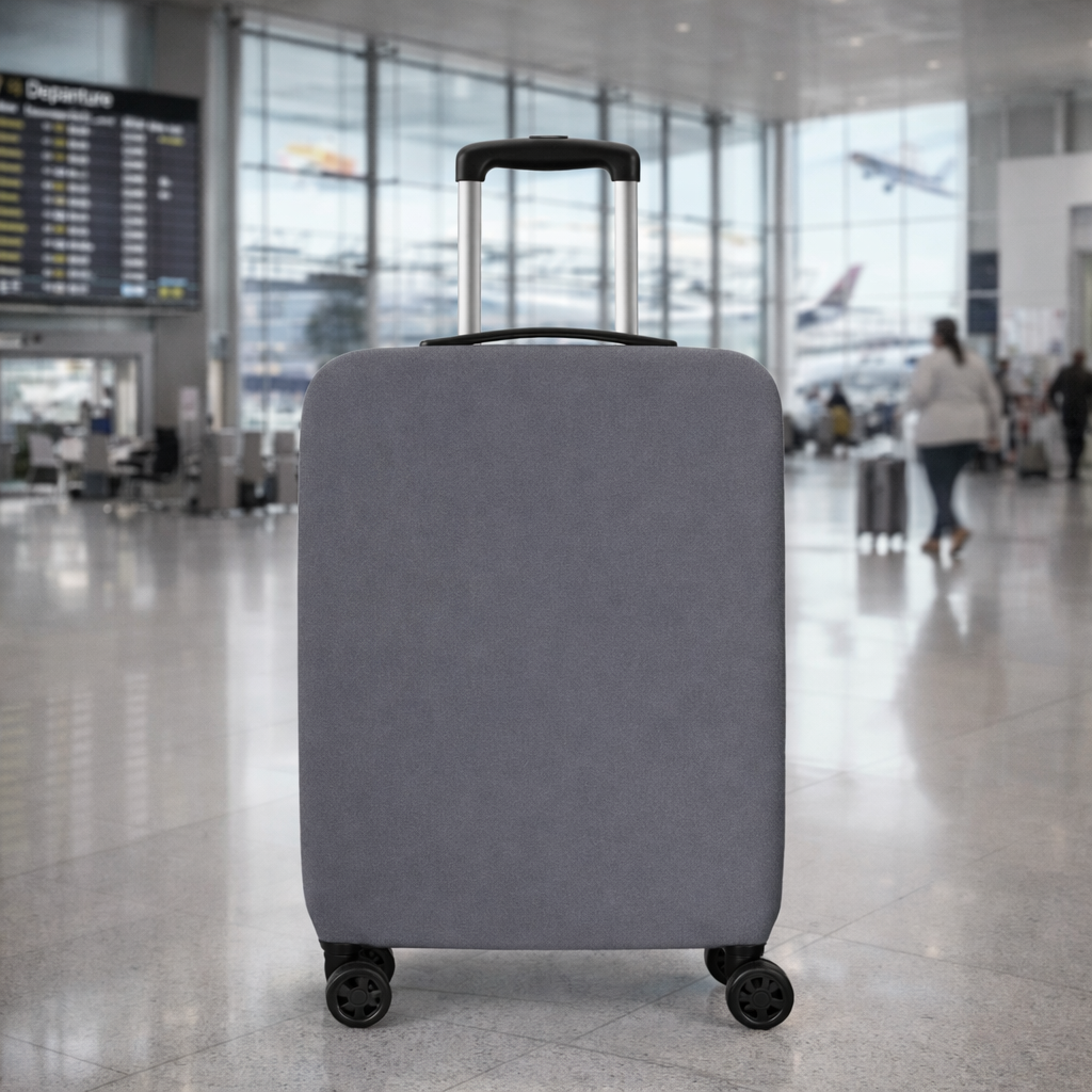 Capa de Mala - Cinza