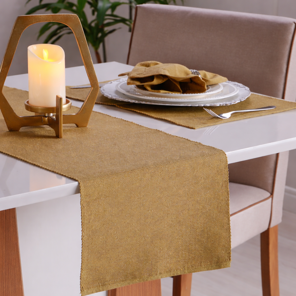 Trilho de Mesa Pesponto 33cm x 1,40m - Várias Cores