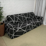 Capa de Sofá Spandex Premium - Pântano Preto