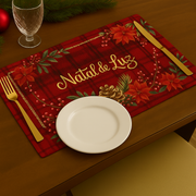 Jogo Americano Natalino 43cm x 28cm - Várias Estampas