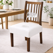 Capa de Assento Impermeável Premium Anti Mancha- Branco