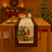 Trilho de Mesa Natalino 1,43m x 46cm - Noel Xadrez