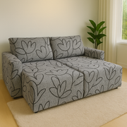Capa para Sofá Retrátil Braço Completo - Tulipa