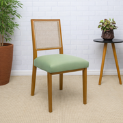 Capa para Assento de Cadeira - Verde Fendi