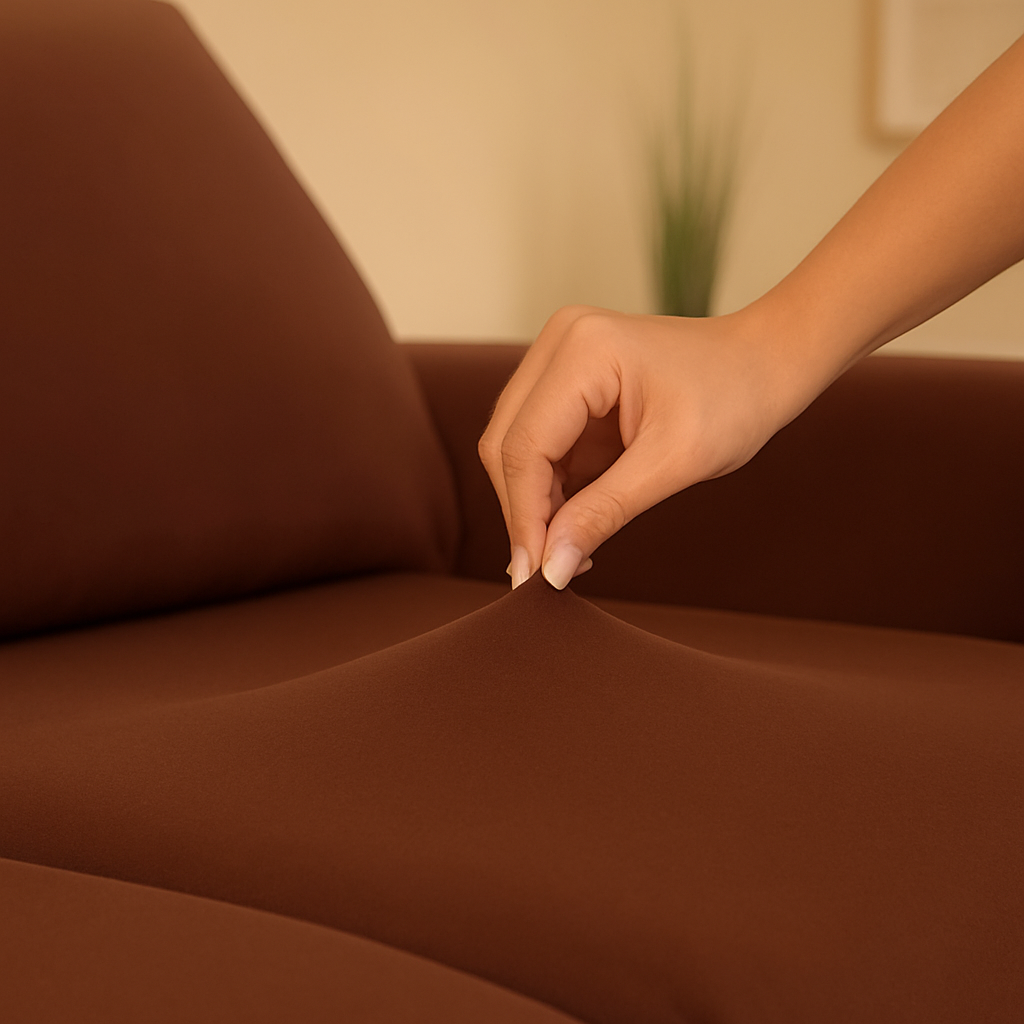 Capa para Sofá Retrátil Braço Completo - Preto