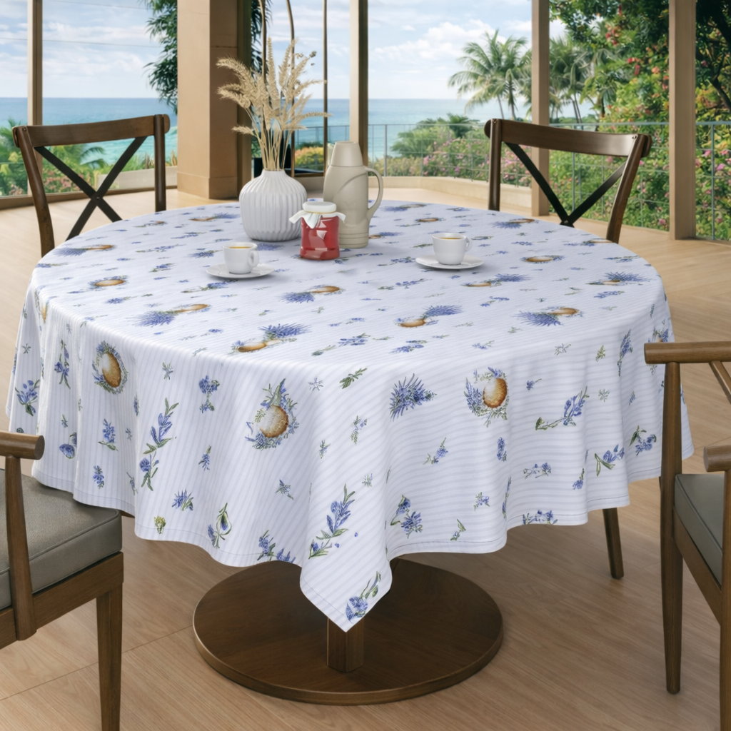 Toalha de Mesa Colonial - Lavanda