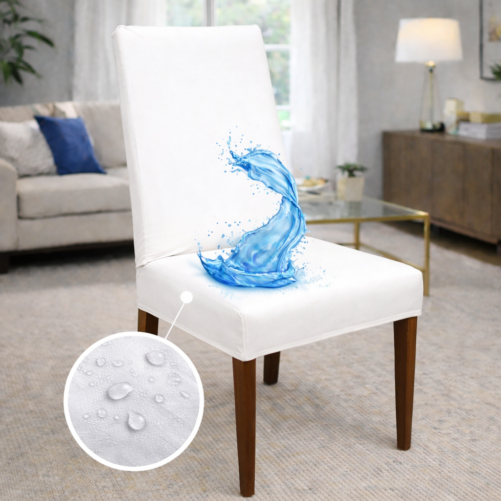 Capa de Cadeira Impermeável - Branca