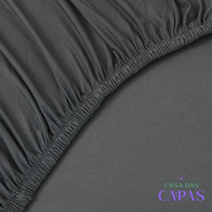 Capa de Sofá Spandex Premium - Cinza Chumbo