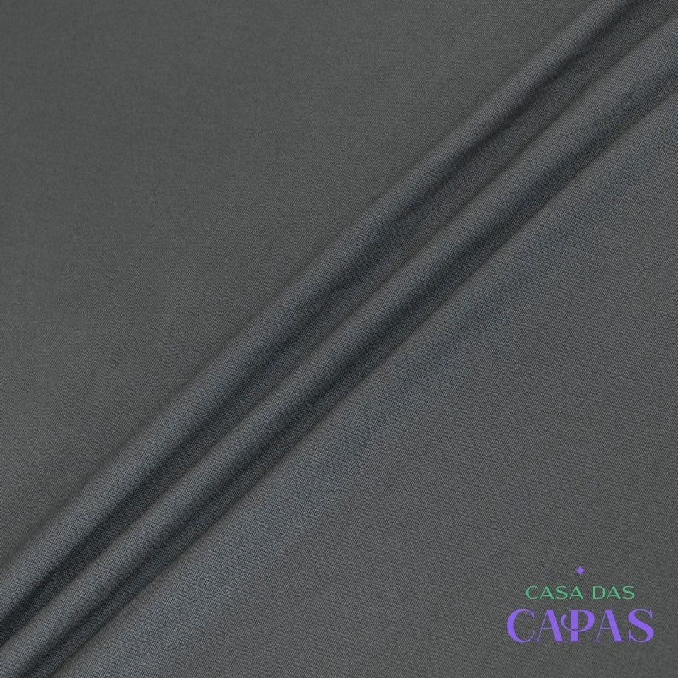 Capa de Sofá Spandex Premium - Cinza Chumbo
