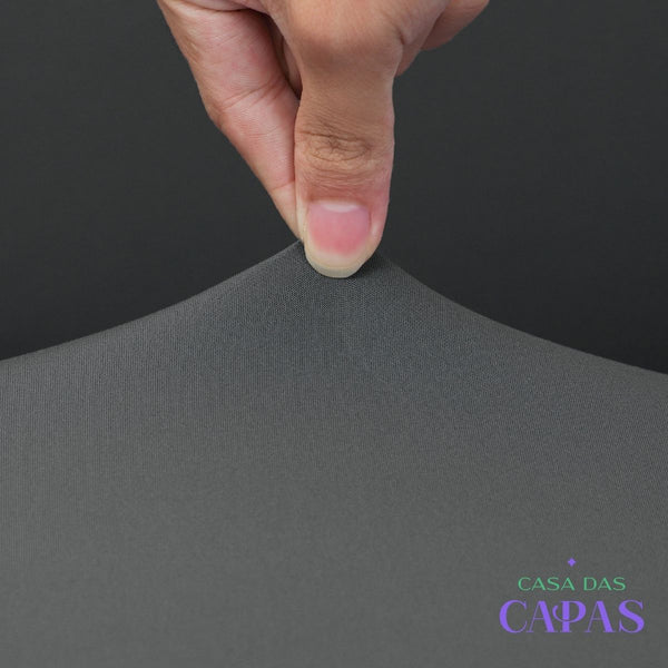 Capa de Sofá Spandex Premium - Cinza Chumbo